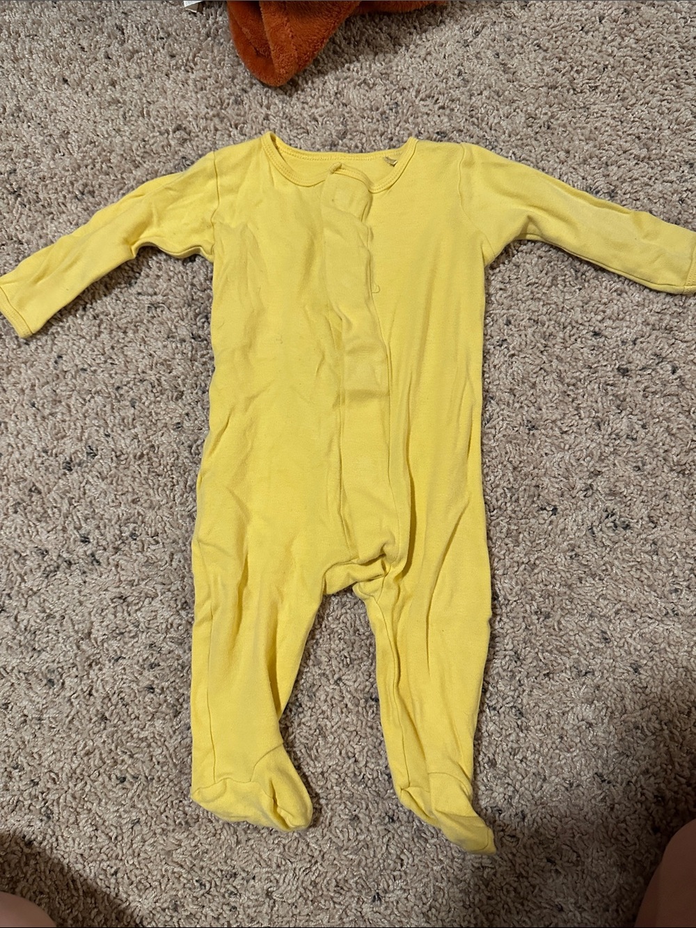 Magnetic Me Yellow Footed Baby One-Piece